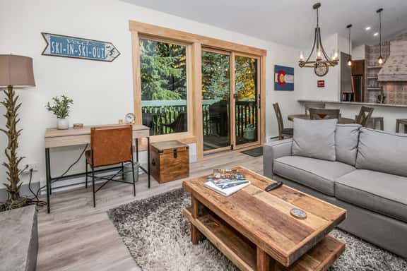 Modern Mountain East Vail Condo, Pool | TF1006 - Image 1