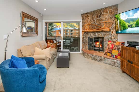 Modern Vail Condo, Fireplace, Sunroom, Free Shuttle | SF202 - Image 1