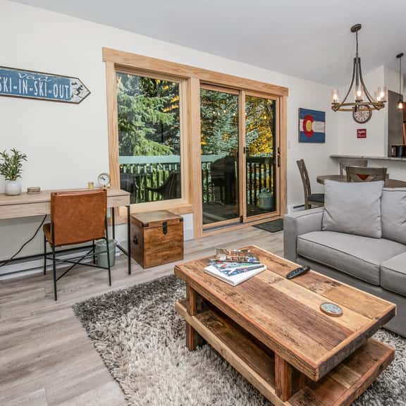 Modern Mountain East Vail Condo, Pool | TF1006 - Image 1