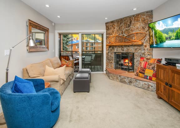 Modern Vail Condo, Fireplace, Sunroom, Free Shuttle | SF202 - Image 1